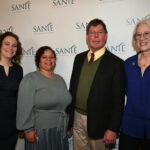 <em>left to right</em>: Lucy Bill Moore, Maryland Behavioral Health Administration, Crisis System Program Manager; Michelle Grigsby-Hackett, CEO, Affiliate Santé Group; Darren McGregor, Maryland Behavioral Health Administration, Director of Adult Crisis and Criminal Justice; Kate Farenholt, Executive Director, NAMI Maryland.