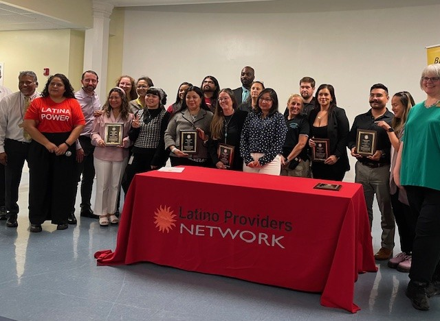 Baltimore County Crisis Response Services (BCCRS) received the President’s Award from the Latino Providers Network. for our support during the Key Bridge disaster.